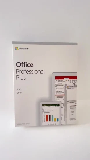Descargue desde el sitio web oficial de Microsoft Office2019 Professiona Plus New Key Box Activación en línea No es necesario instalar medios USB